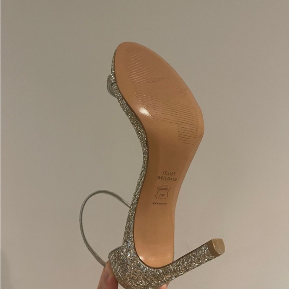 NEW! Stuart Weitzman NUDISTSONG glitter - Picture 6 of 7